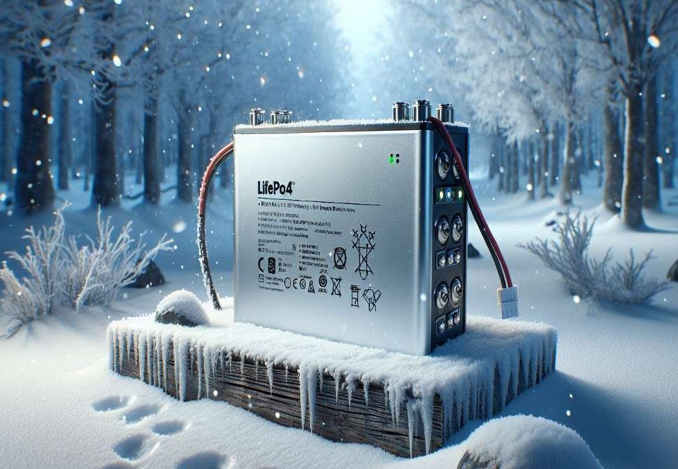 design high-performance LiFePO4 batteries for extreme winter conditions